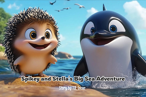 spikey and stella's big sea adventure video page