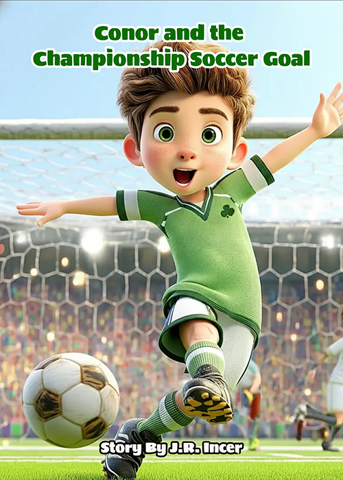 conor and the championship soccer goal home